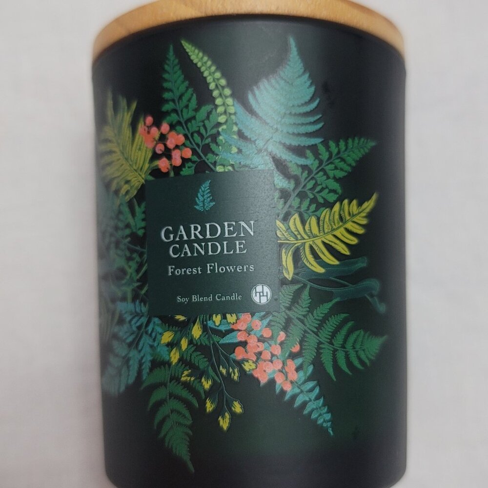 New Garden Candle Forest Flowers Soy Blend Candle 6.5 Oz NEW
